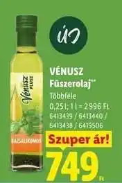 Lidl Vénusz Fűszerolaj ajánlat
