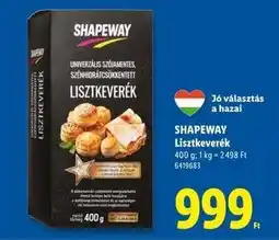 Lidl SHAPEWAY Lisztkeverék ajánlat
