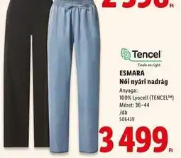 Lidl ESMARA ajánlat
