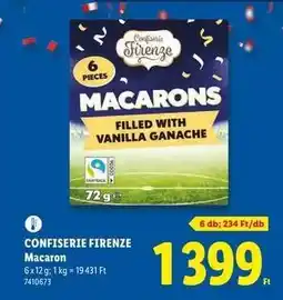 Lidl CONFISERIE FIRENZE Macaron ajánlat