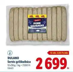 Lidl DULANO ajánlat