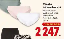 Lidl ESMARA ajánlat