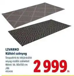 Lidl LIVARNO ajánlat