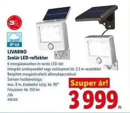 Lidl LIVARNO Szolár LED-reflektor ajánlat