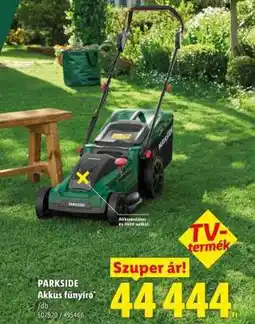 Lidl PARKSIDE ajánlat