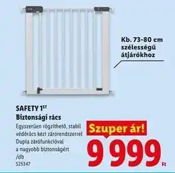 Lidl SAFETY 1ST Biztonsági rács ajánlat