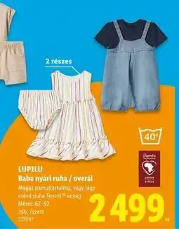 Lidl LUPILU Baba nyári ruha / overál ajánlat