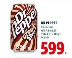 Lidl DR PEPPER ajánlat