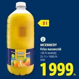 Lidl Mcennedy ajánlat