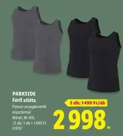 Lidl PARKSIDE Férfi atlétá ajánlat
