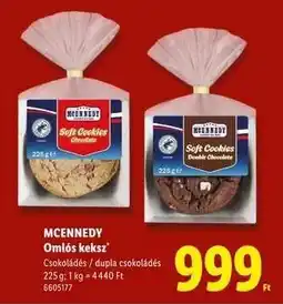 Lidl MCENNEDY Omlós keksz ajánlat