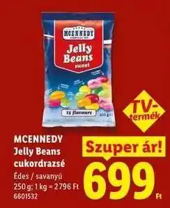 Lidl Mcennedy Jelly Beans cukordrazsé ajánlat