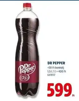 Lidl DR PEPPER ajánlat