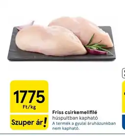 Tesco Friss csirkemellfilé ajánlat