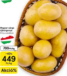 Tesco Magyar sárga újburgonya ajánlat