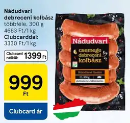 Tesco Nádudvari debreceni kolbász ajánlat