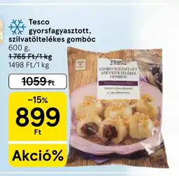 Tesco Tesco gyorsfagyasztott, szilvatöltelékes gombóc ajánlat
