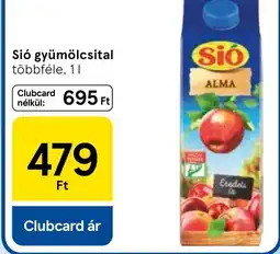 Tesco Sió gyümölcsital ajánlat