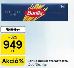 Tesco Barilla durum száraztészta ajánlat