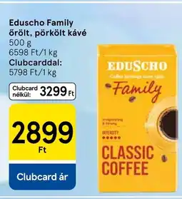 Tesco Eduscho Family őrölt, pörkölt kávé ajánlat