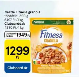 Tesco Nestlé Fitness granola ajánlat