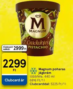 Tesco Magnum poharas jégkrém ajánlat
