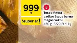 Tesco Tesco finest vadkovászos barna magos vekni ajánlat