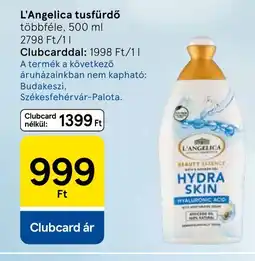 Tesco LAngelica tusfürdő ajánlat
