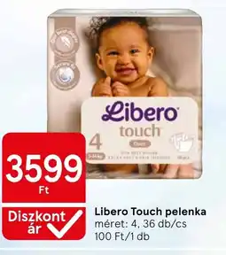 Tesco Libero Touch pelenka ajánlat