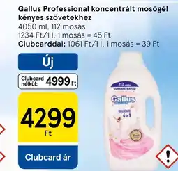 Tesco Gallus Professional koncentrált mosógél ajánlat