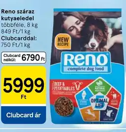 Tesco Reno száraz kutyaeledel ajánlat