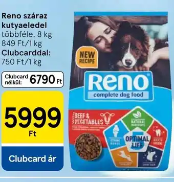 Tesco Reno száraz kutyaeledel ajánlat