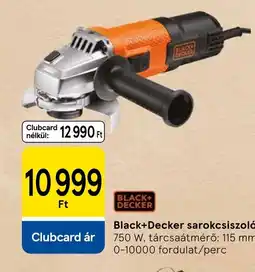 Tesco Black+Decker sarokcsiszoló ajánlat