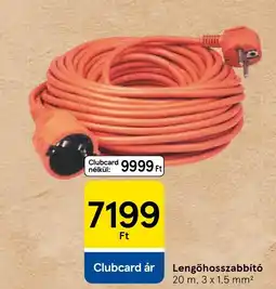Tesco Lengőhosszabbító ajánlat