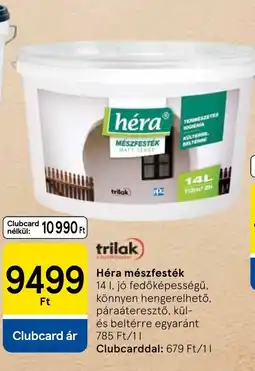Tesco Héra mészfesték ajánlat