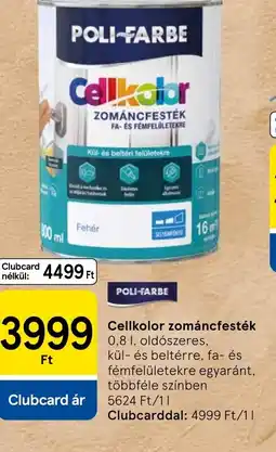 Tesco Poli-Farbe Cellkolor zománcfesték ajánlat