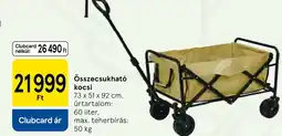 Tesco Összecsukható kocsi ajánlat