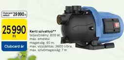 Tesco Kerti szivattyú ajánlat
