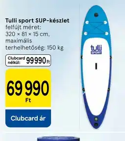 Tesco Tulli sport SUP-készlet ajánlat