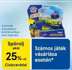 Tesco Számos játék ajánlat