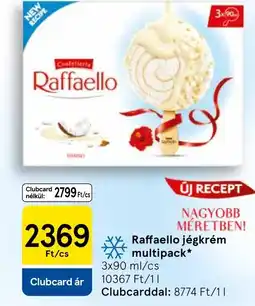 Tesco Raffaello jégkrém multipack ajánlat