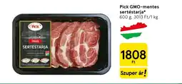 Tesco Pick GMO-mentes sertéstarja ajánlat