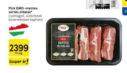 Tesco Pick GMO-mentes sertés oldalas ajánlat