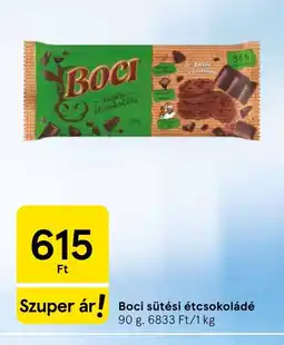 Tesco Boci sütési étcsokoládé ajánlat