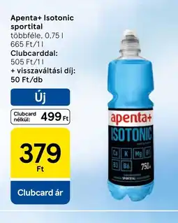 Tesco Apenta+ Isotonic sportital ajánlat