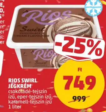 Rios Swirl jégkrém