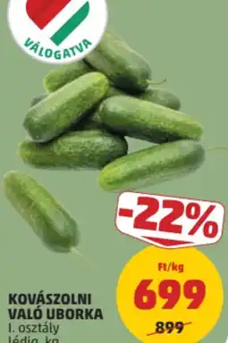 PENNY Kovászolni való uborka ajánlat