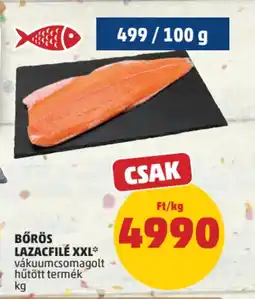 PENNY Bőrös lazacfilé XXL ajánlat