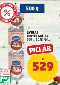 PENNY Gyulai sertés májas ajánlat