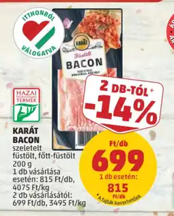 PENNY Karát bacon ajánlat